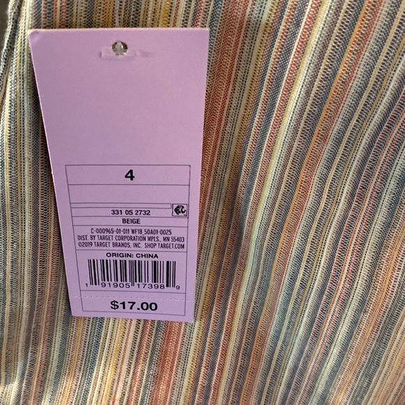 Multi color mini skirt - Picture 3 of 3